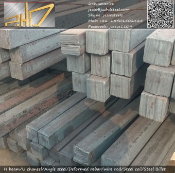 hot rolled Carbon/Alloy Steel Billets Square Billets zhd steel casting DIN / JIS