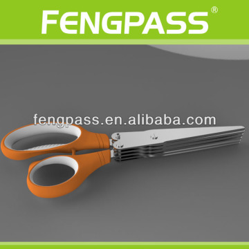 Multi blade shredding scissors S0043(22-2-8)