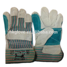 safe leather working protective welding gloves