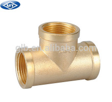 Brass Threaded Fitting Tee