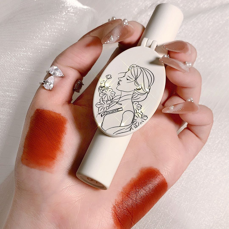 Custom 6 Colors Lip Gloss Waterproof Liquid Long-Lasting Matte Lip Gloss Private Label Your Own Color Lipstick