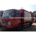 Dongfeng 7CBM camion à ordures à compression latérale