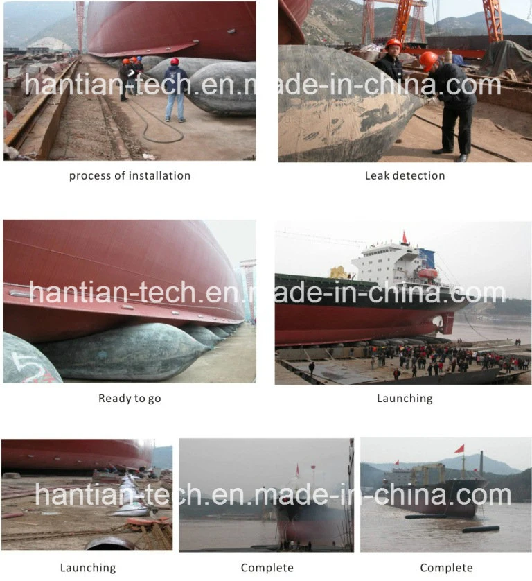 CCS Pneumatic Flaoting Lifting Salvage High Pressure Rubber Marine Airbags