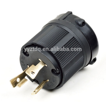 UL NEMA L5-30p twist locking generator power plug