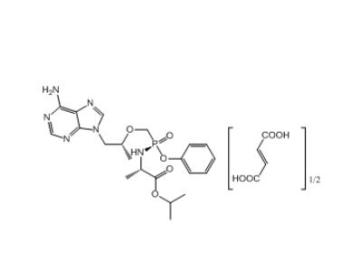 Anti HIV Drug of Tenofovir Alafenamide Fumarate (2:1) Cas 1392275-56-7
