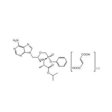 Farmaco anti HIV di Tenofovir Alafenamide Fumarato (2: 1) Cas 1392275-56-7