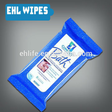 adult bath flushable wet wipe tissue