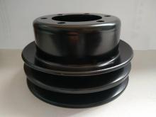 2V-belt water pump pulley e-coating black