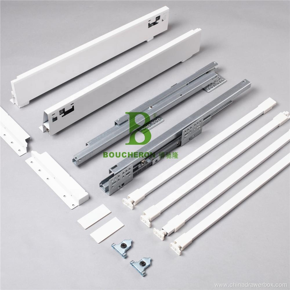 soft close telescopic kitchen drawer system drawer slides