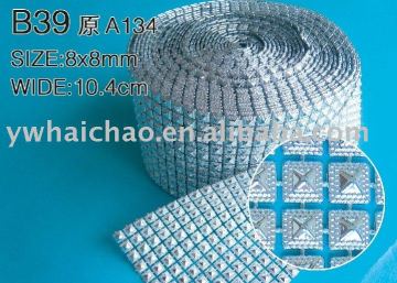 mesh A134 Ribbon mesh rhinestone mesh net strip