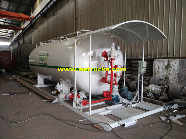 20m3 8MT Skid Mounted Propane Filling Plants