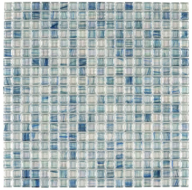 Translucent Crystal Glass Mosaic Art Tiles