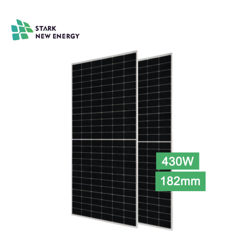 सौर पैनल मोनो मॉड्यूल बिफासियल 430W गर्म बिक्री