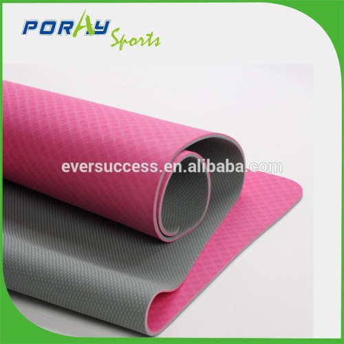 Yoga & Pilate Type tpe exercise mats for 2015 hot sale