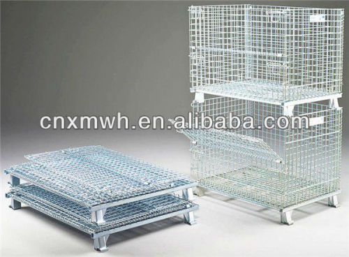 Steel iron wire container