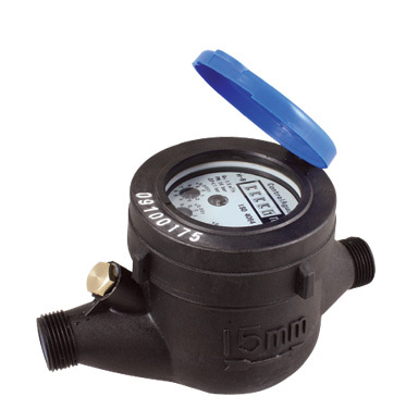 Multi Jet Liquid Sealed Cheap Plastic Water Meter Class C