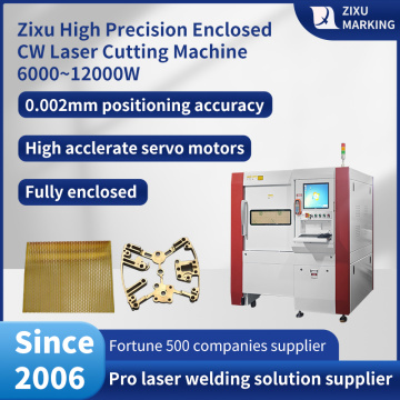 6000W Water Cooling Enclosed Precision Laser Cutting Machine