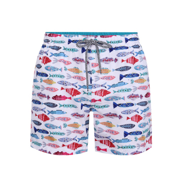 Printed Swimwear Men Swim Trunks Beach Leisure Shorts