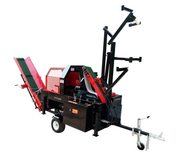 High Quality 30 Ton Firewood Processor Forestry Equipment Wood Cutting Machine