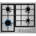 Cooktop AEG Top 4 Anéis Inoxidável Embutidos