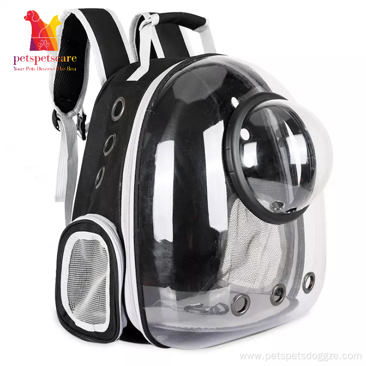 Pet carrier backpack space capsule bubble transparent backpack for cats and puppies