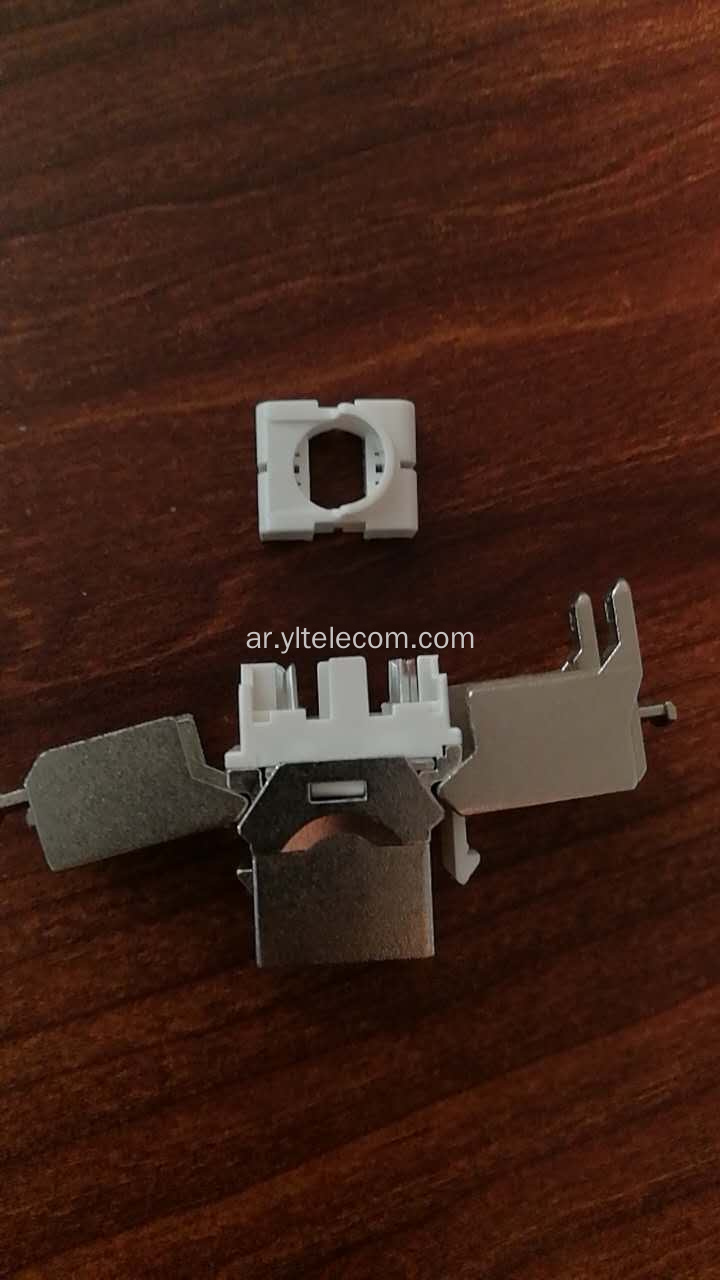 Cat6 RJ45 جاك حجر الزاوية فتب