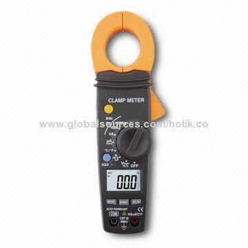 Digital AC/DC Automatic Ranging Clamp Meter with 1.5V Open Circuit Voltage