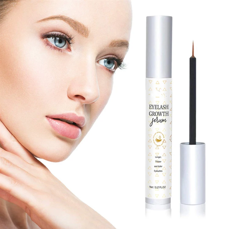 Natural Private Label Eyelash & Eyebrow Boost Rapid Growth Serum