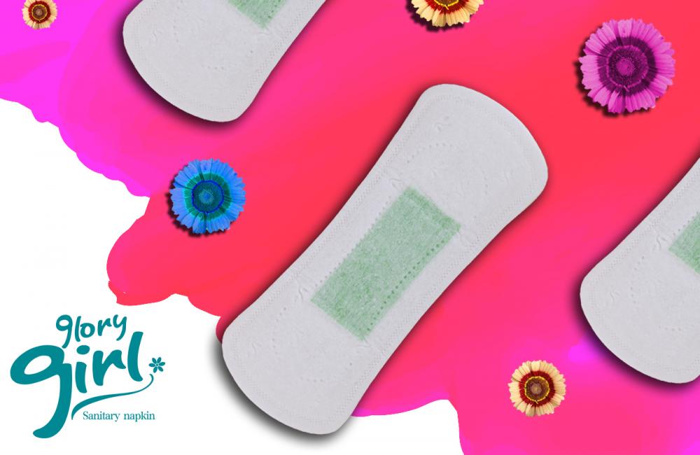 Customize panty liner pads with function chip