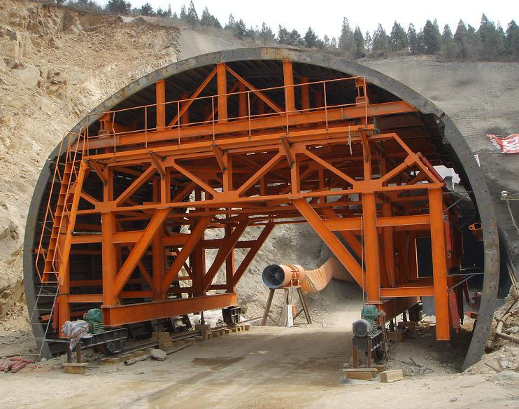 Construcción de túneles ferroviarios y de carreteras