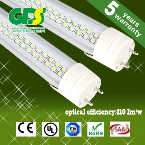 ul dlc listed led tube t8