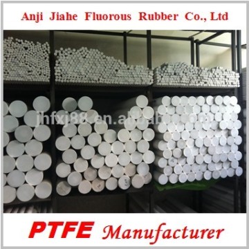 100% Virgin Pure White Plastic PTFE Rod