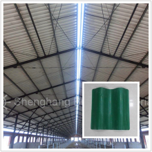 Fireproof Green Glazed MgO Roof Tiles