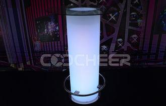 Outdoor light up bar table LED Lighting Furniture with Remo