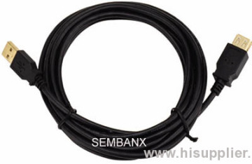 Usb Am - Am Cable Gold 