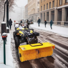 Hot Sale Front-Mounted Chinese Quad Snow Blower Snow Thrower