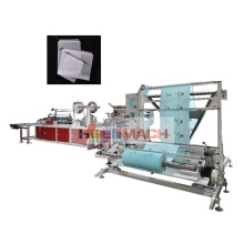 PE Bottom Gusset Big Volume Rope Handle Bag Making Machine