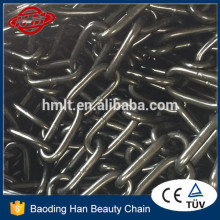 13x80mm Q235 grade 43 black oxide lashing chain