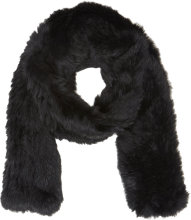 YR405 Top Quality Basic Piece Real rabbit fur scarf/ Unsex Real Rabbit Fur Muffler