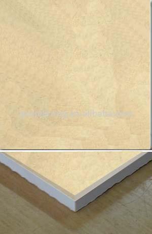 Beige Marble Tile Laminate with Porcelain Tile