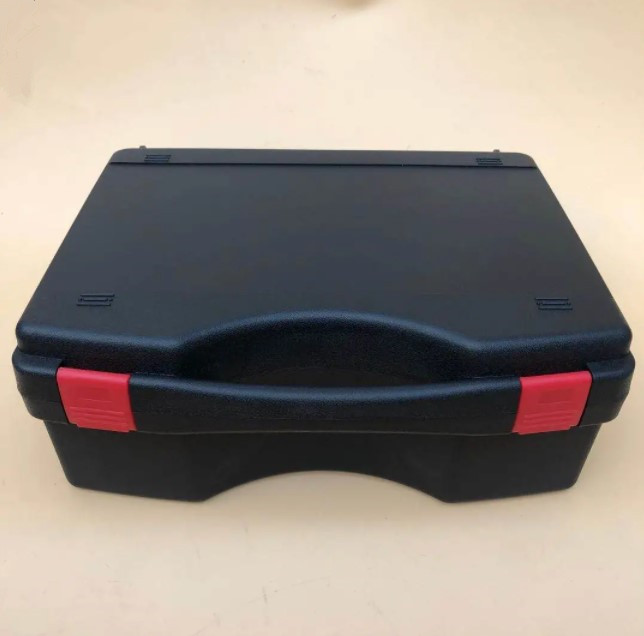 Caja de herramientas de almacenamiento de plástico duro de embalaje portátil personalizado
