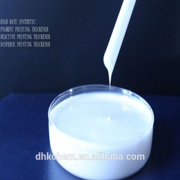 High solid content 70% for printing on garment pigment printing thickener agent