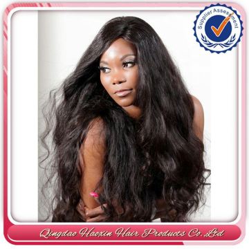 Adjustable Stretch And Clips Available Glueless Full Lace Wig