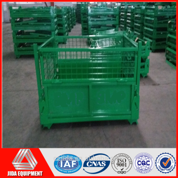 Metal storage logistics equipment cage