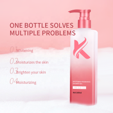 OEM Factory Dermatological Vitamin Body Moisturizing Shower Gel for Ladies