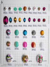 Resin Flat Back Bead