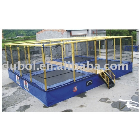 park equipment  (trampoline,play equipment)