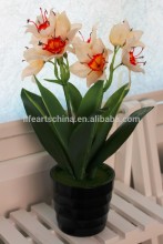 40cm H potted narissus, flower plant, flower bonsai, artificial flower wholesale