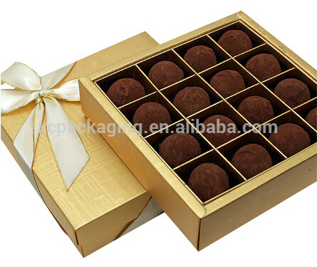 luxury custom chocolate box packaging