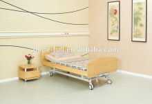 factory wooden two functions mechanical home hospital bed dimensions